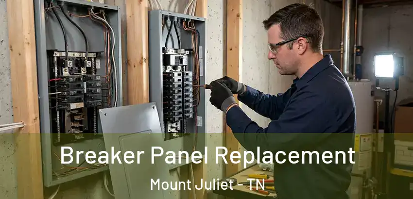 Breaker Panel Replacement Mount Juliet - TN
