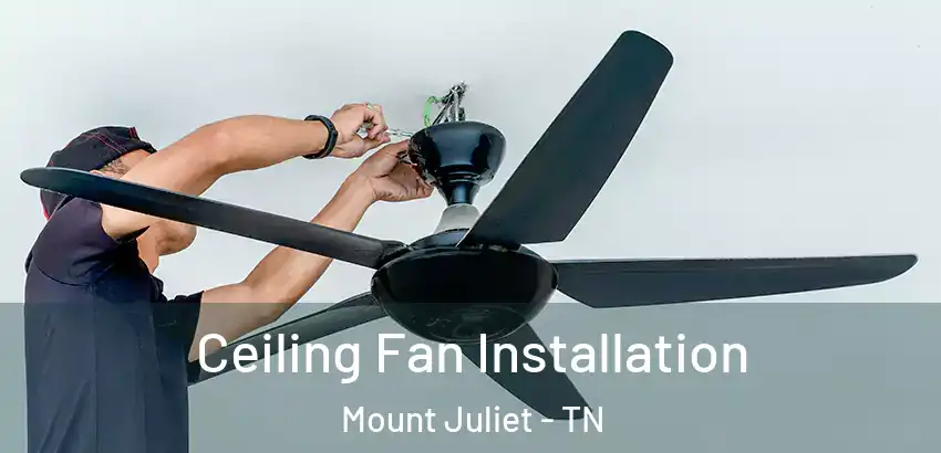 Ceiling Fan Installation Mount Juliet - TN