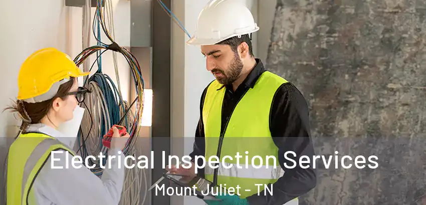 Electrical Inspection Services Mount Juliet - TN