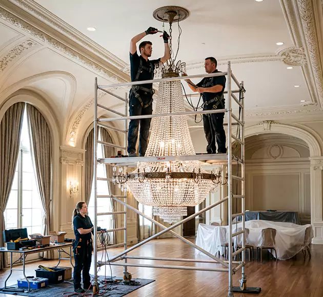 Professional Chandelier Installation: Your Local Fixture Team in Mount Juliet, TN