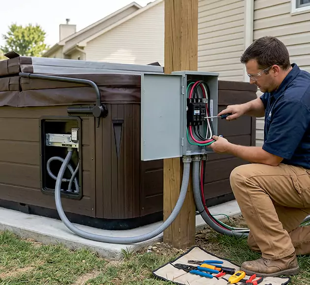 Professional Hot Tub Electrical Installation: Your Local Spa Wiring Team in Mount Juliet, TN