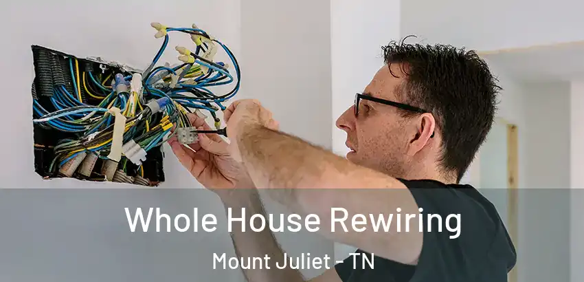  Whole House Rewiring Mount Juliet - TN